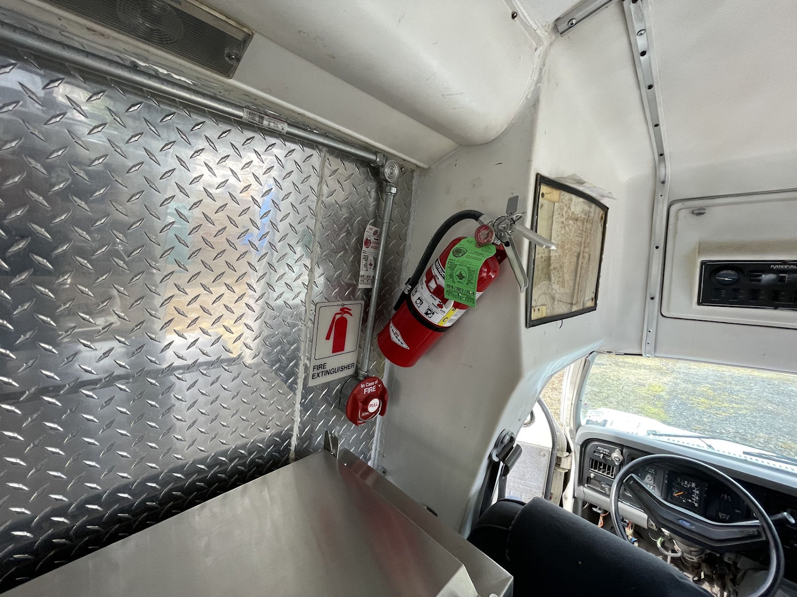 Commercial kitchen interior inside food truck - kitchen photo 14